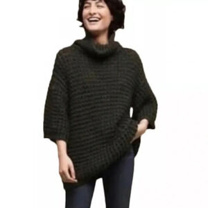 Anthropologie Plenty by Tracy Reese - Hunter Green Knit Turtleneck
